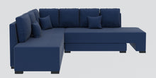 Load image into Gallery viewer, Adorn Homez Imperial L Shape Sofa Cum Bed LHS - Velvet  - With Cushions
