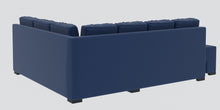 Load image into Gallery viewer, Adorn Homez Imperial L Shape Sofa Cum Bed RHS - Velvet  - With Cushions
