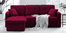 Load image into Gallery viewer, Adorn Homez Neptune Sectional Sofa  in Premium Velvet Fabric
