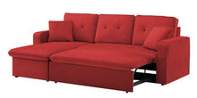 Load image into Gallery viewer, Adorn Homez Neptune Sectional Sofa  in Premium Velvet Fabric
