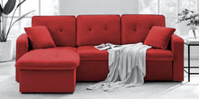 Load image into Gallery viewer, Adorn Homez Neptune Sectional Sofa  in Premium Velvet Fabric
