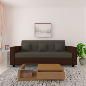 Adorn Homez Optima 3 Seater Sofa in Fabric