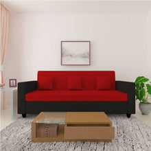 Load image into Gallery viewer, Adorn Homez Optima 3 Seater Sofa in Fabric
