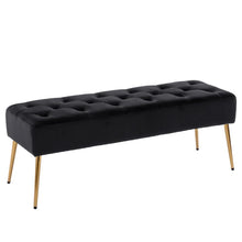 Load image into Gallery viewer, Adorn Homez Linda 2 Seater Ottoman with in Velvet Fabric
