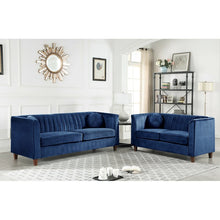 Load image into Gallery viewer, Adorn Homez  Arminta Sofa Set in Premium Velvet Fabric
