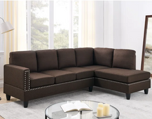 Load image into Gallery viewer, Adorn Homez Gevena L shape (6 Seater) Sofa in Premium Fabric
