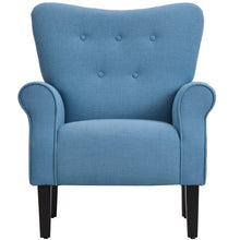 Load image into Gallery viewer, Adorn Homez Clifton Accent Chair in Premium Velvet Fabric
