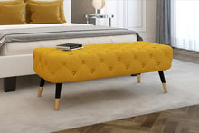 Load image into Gallery viewer, Adorn Homez Oscar 2 Seater Ottoman with in Fabric
