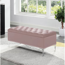 Load image into Gallery viewer, Adorn Homez Sipho 2 Seater Ottoman with in Velvet Fabric
