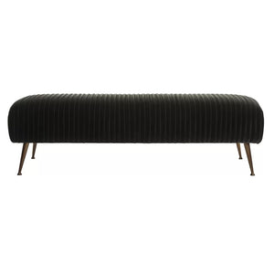 Adorn Homez Bruno 2 Seater Ottoman with in Velvet Fabric