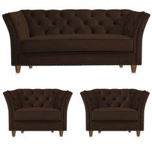 Load image into Gallery viewer, Adorn Homez Gilmore Premium Sofa Set 2+1+1 in Fabric
