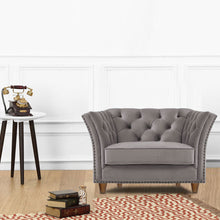 Load image into Gallery viewer, Adorn Homez Gilmore Premium Sofa 1 Seater in Fabric
