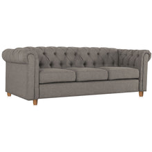 Load image into Gallery viewer, Adorn Homez Strathford Chesterfield Premium Sofa 3 Seater in Fabric
