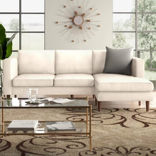 Load image into Gallery viewer, Adorn Homez Danny L shape Sofa (4 Seater) in Premium Fabric

