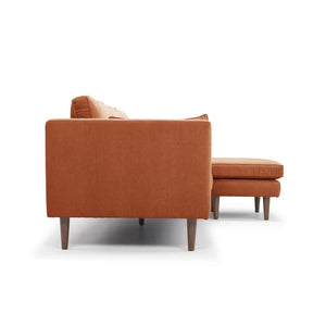 Adorn Homez Danny L shape Sofa (4 Seater) in Premium Fabric