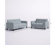 Load image into Gallery viewer, Adorn Homez Fraser Sofa Set 3+2 ( 5 Seater ) in Premium Fabric

