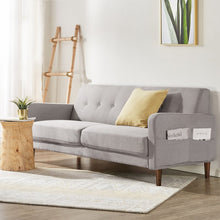 Load image into Gallery viewer, Adorn Homez Coby 3 Seater Sofa in High-Quality Polyester Fabric
