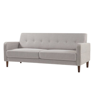 Adorn Homez Coby 3 Seater Sofa in High-Quality Polyester Fabric