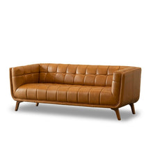Load image into Gallery viewer, Adorn Homez Premium Archie 3 Seater Sofa in Premium leatherette
