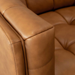 Adorn Homez Premium Archie 3 Seater Sofa in Premium leatherette