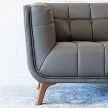 Load image into Gallery viewer, Adorn Homez Premium Archie 3 Seater Sofa in Premium leatherette

