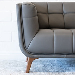 Adorn Homez Premium Archie 3 Seater Sofa in Premium leatherette