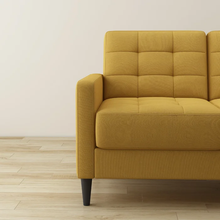 Load image into Gallery viewer, Adorn Homez Tallinn L shape Sofa (4 Seater) in Fabric
