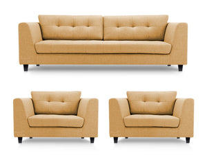 Adorn Homez Florence Sofa Set 2+1+1 in Fabric