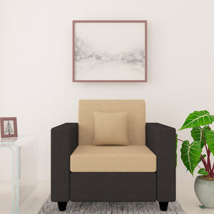 Adorn Homez Optima 1 Seater Chair in Fabric