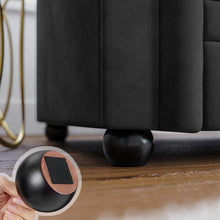 Load image into Gallery viewer, Adorn Homez Venus Premium 3 Seater  Sofa in Suede Velvet Fabric
