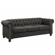 Load image into Gallery viewer, Adorn Homez Premium Bosworth Chesterfield Sofa Set 3+2  in Fabric
