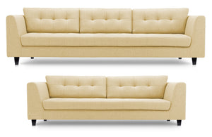 Adorn Homez Florence Sofa Set 3+2 in Fabric