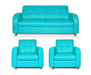Adorn Homez Atlanta Sofa Set 2+1+1 in Leatherette