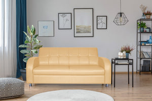 Adorn Homez Atlanta 2 Seater Sofa in Leatherette