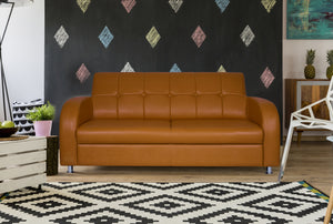 Adorn Homez Atlanta 2 Seater Sofa in Leatherette