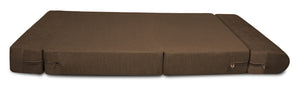Adorn Homez Zeal 1 Seater Sofa Bed - 3ft X 6ft With Free Designer Filled Cushions