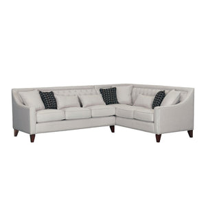 Adorn Homez Owen L Shape 6 Seater Sofa Sectional in Premium Fabric