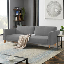 Load image into Gallery viewer, Adorn Homez Billing 3 Seater Sofa Cum Bed - Fabric
