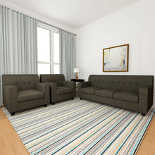 Load image into Gallery viewer, Adorn Homez Solitaire Sofa Set 3+1+1 in Fabric
