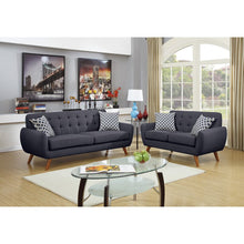 Load image into Gallery viewer, Adorn Homez Delta 3+2 Sofa Set (5 Seater) in Fabric
