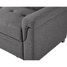 Load image into Gallery viewer, Adorn Homez Efim L shape Sofa Bed with Storage in Fabric
