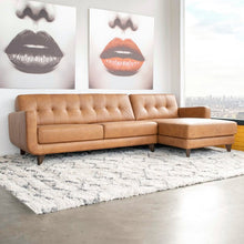 Load image into Gallery viewer, Adorn Homez Elvan Premium L shape Sofa (5 Seater) in Leatherette
