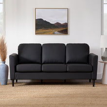 Load image into Gallery viewer, Adorn Homez James 3 Seater Sofa in Premium Leatherette
