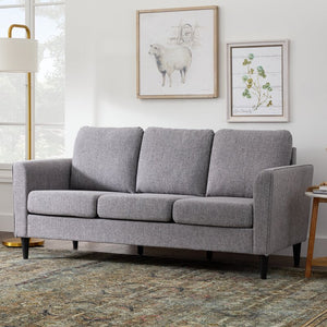 Adorn Homez Easter 3 Seater Sofa in Fabric