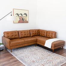 Load image into Gallery viewer, Adorn Homez Hudson L Shape (4 Seater) Sofa Sectional in Premium Leatherette
