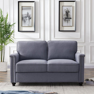 Adorn Homez Barry Sofa 3+2 (5 Seater) in Fabric