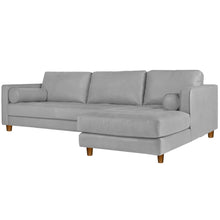 Load image into Gallery viewer, Adorn Homez Lisbon Sofa Sectional (4 Seater) in Leatherette
