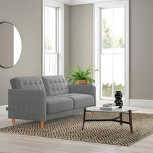 Load image into Gallery viewer, Adorn Homez Pepper Sofa Cum Bed in Fabric
