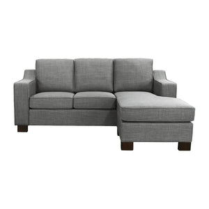 Adorn Homez Huckaby L Shape Sofa (4 Seater) in Fabric