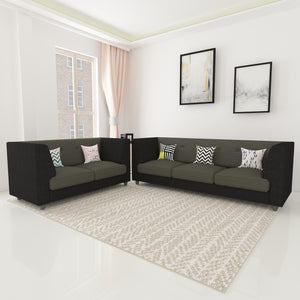 Adorn Homez Flamingo Sofa Set 3+2 in Fabric